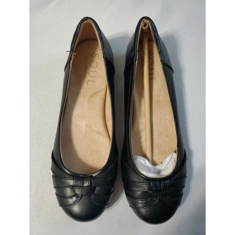Soul by Naturalizer memory foam NWOT Black flats 7.5